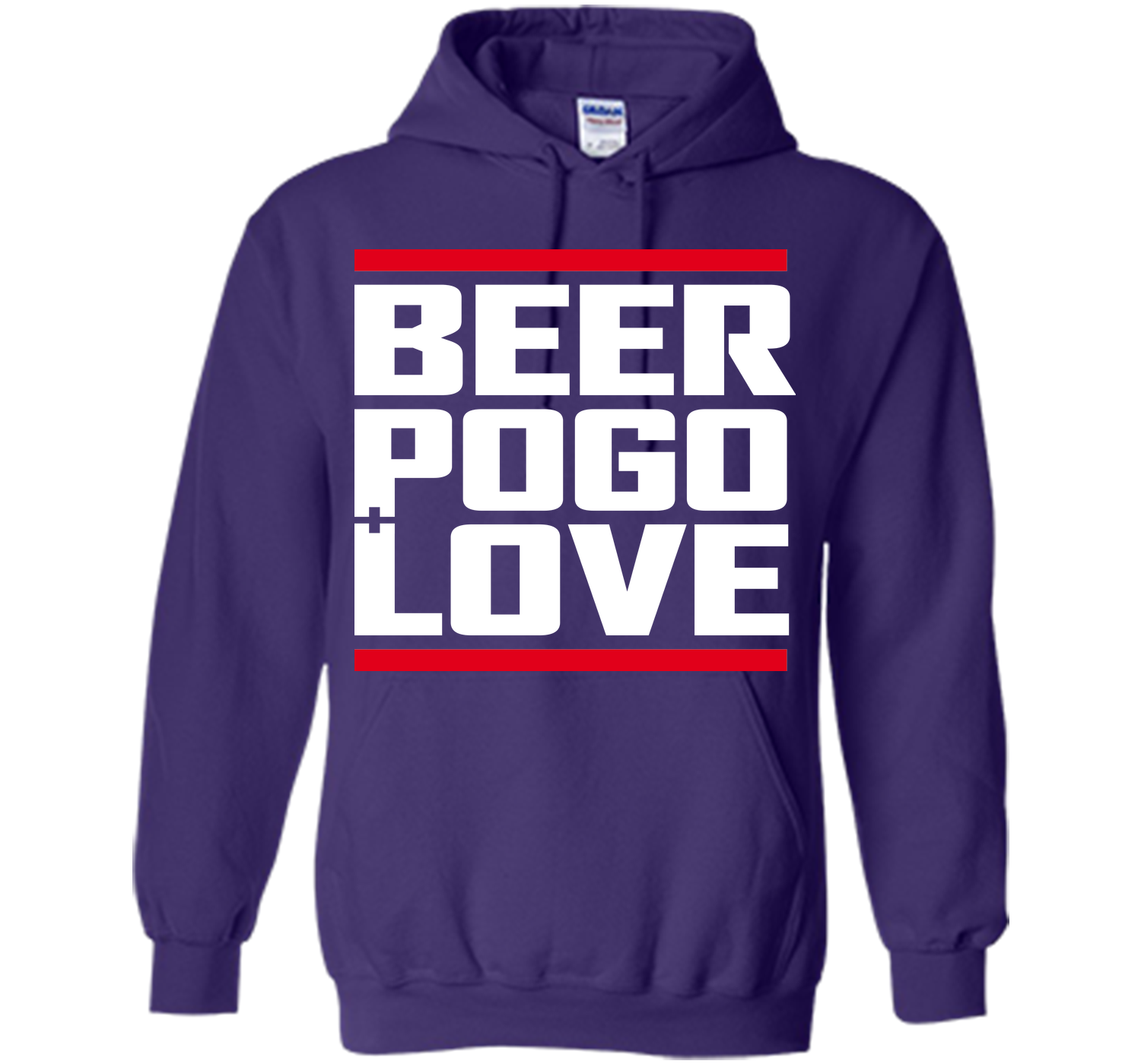 Beer pogo and love black T Shirt