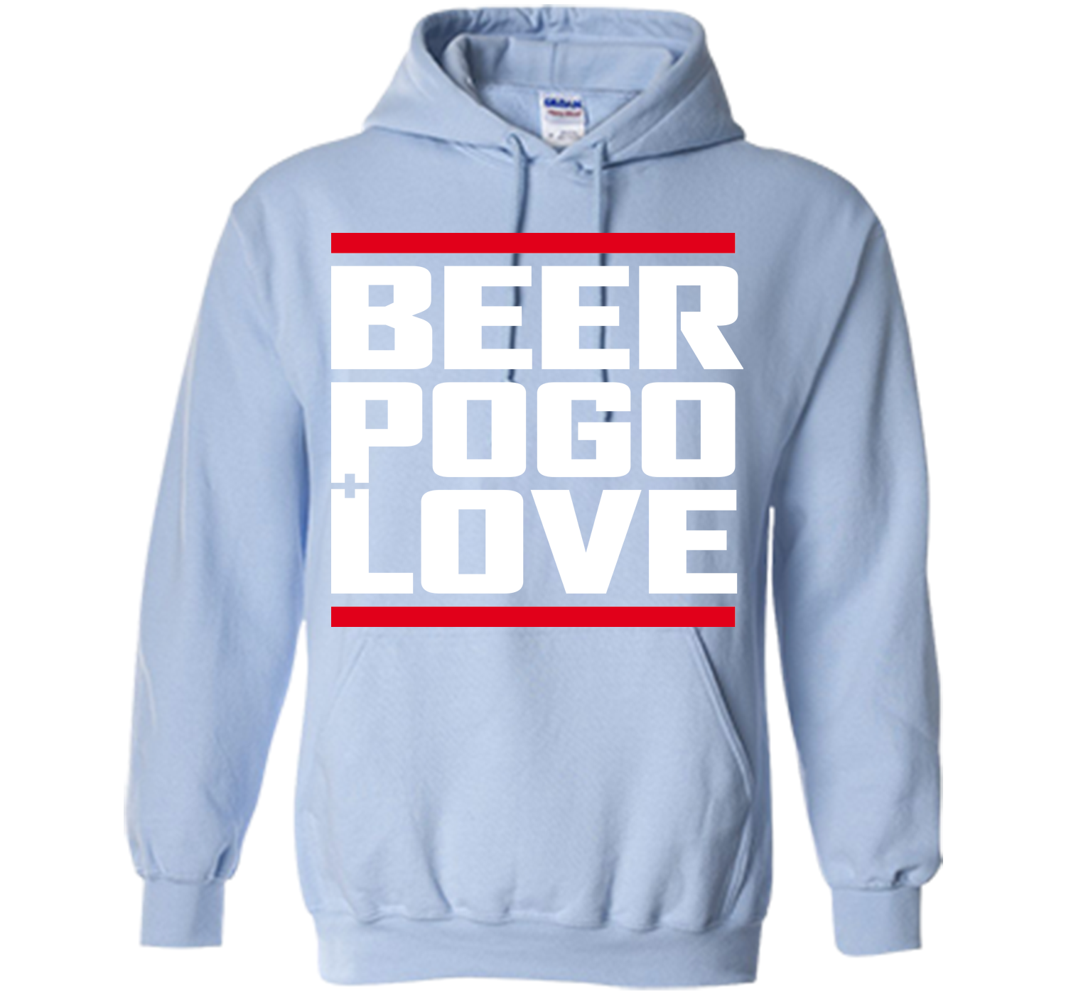 Beer pogo and love black T Shirt