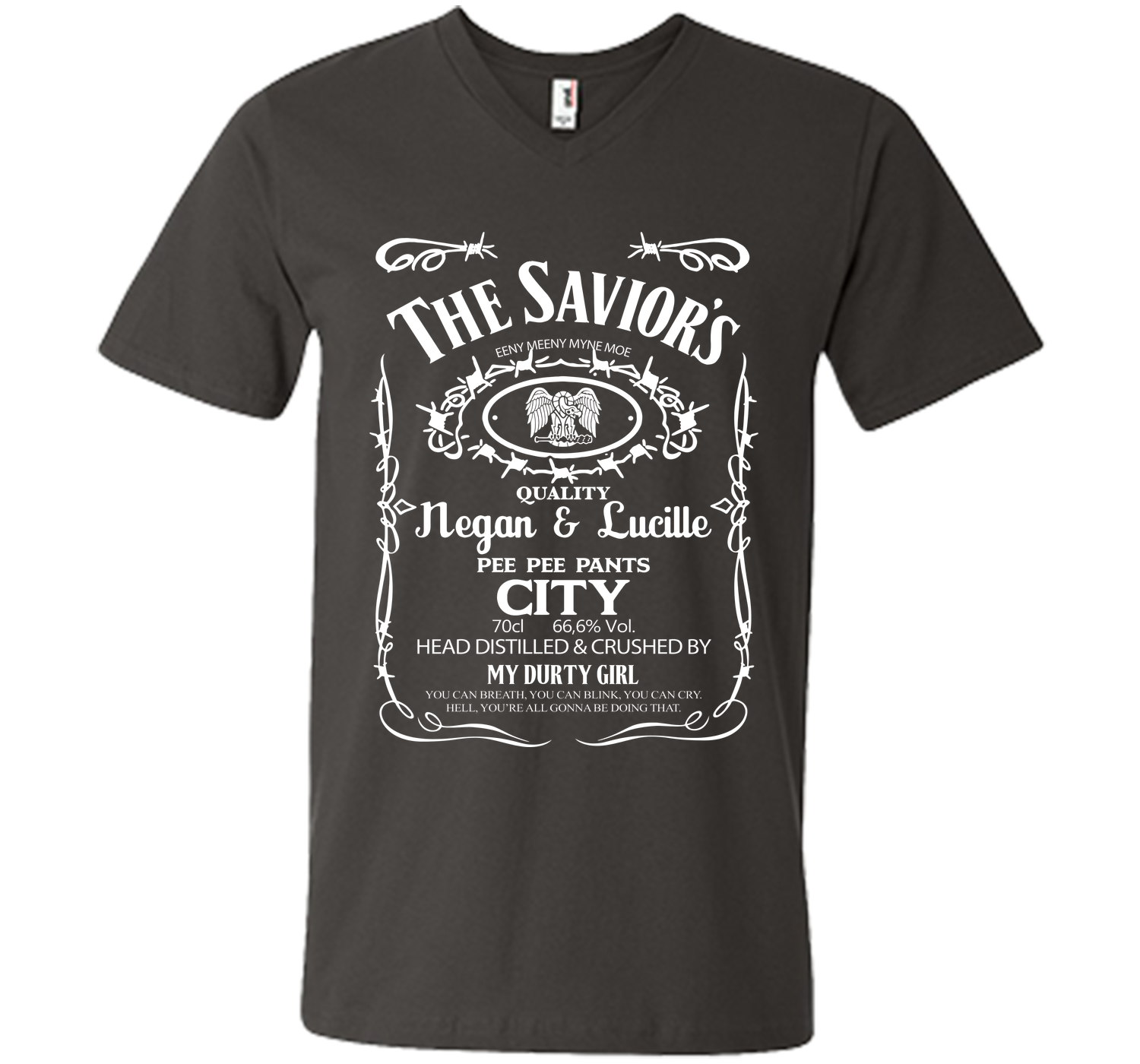 Negan jack daniels mashup T Shirt