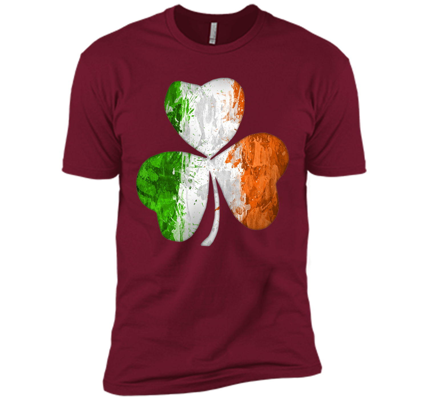 Irish shamrock grunge T Shirt