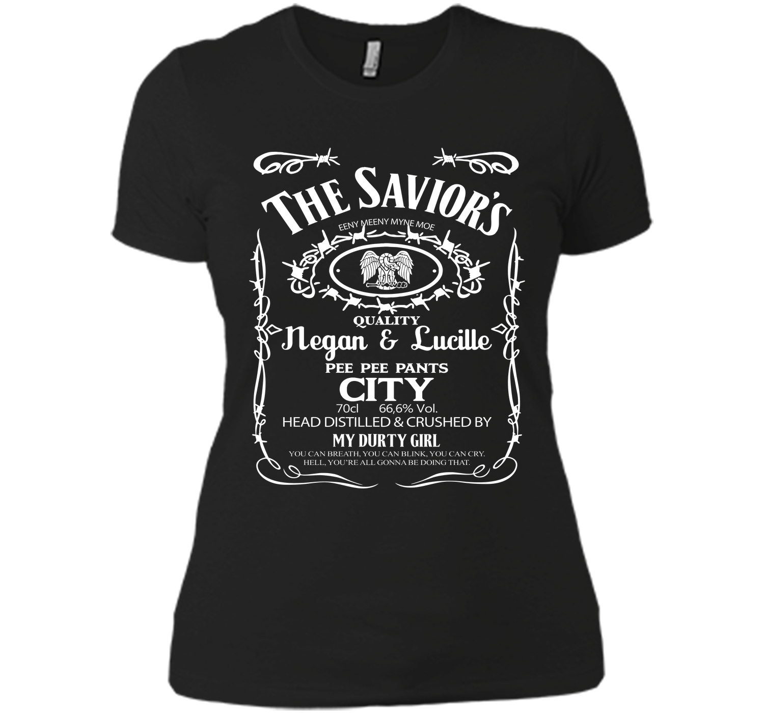 Negan jack daniels mashup T Shirt