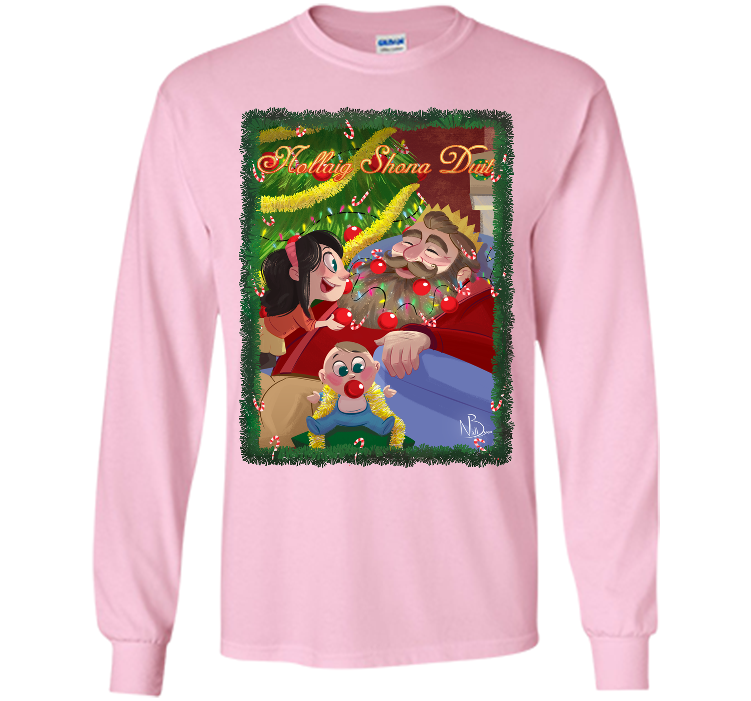Nollaig beard T Shirt