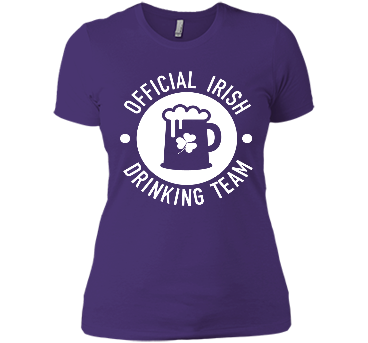 Official irish drinking team funny st patricks day T Shirt