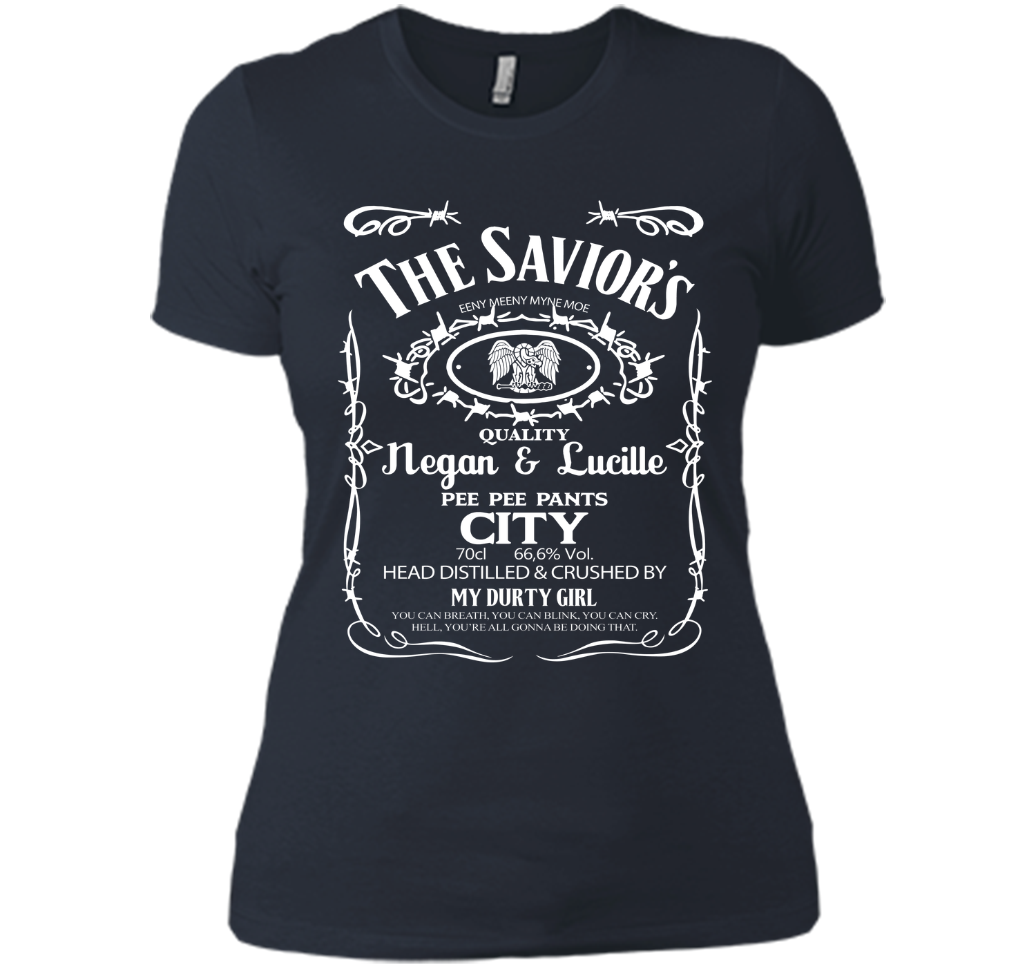 Negan jack daniels mashup T Shirt
