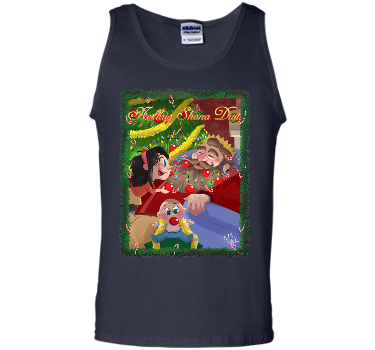Nollaig beard T Shirt