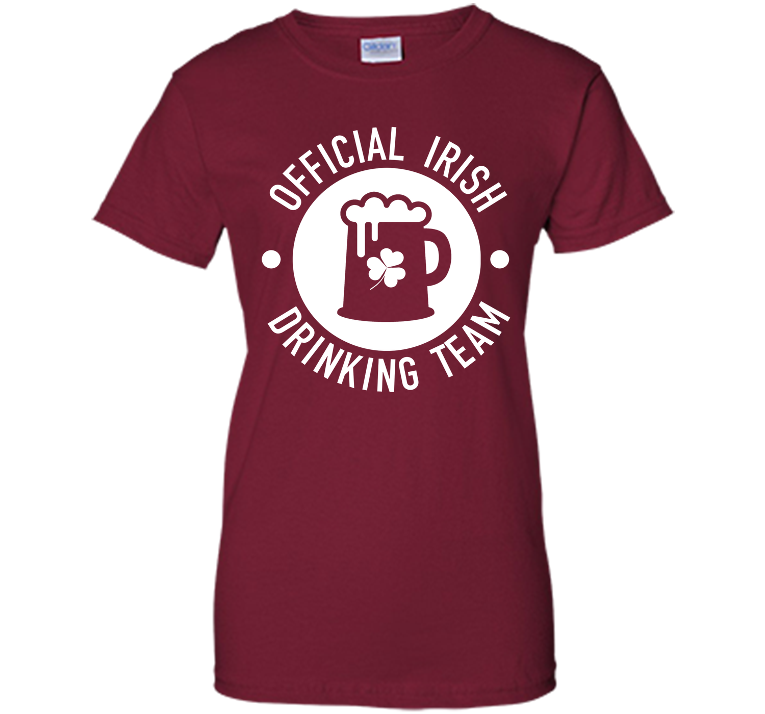 Official irish drinking team funny st patricks day T Shirt
