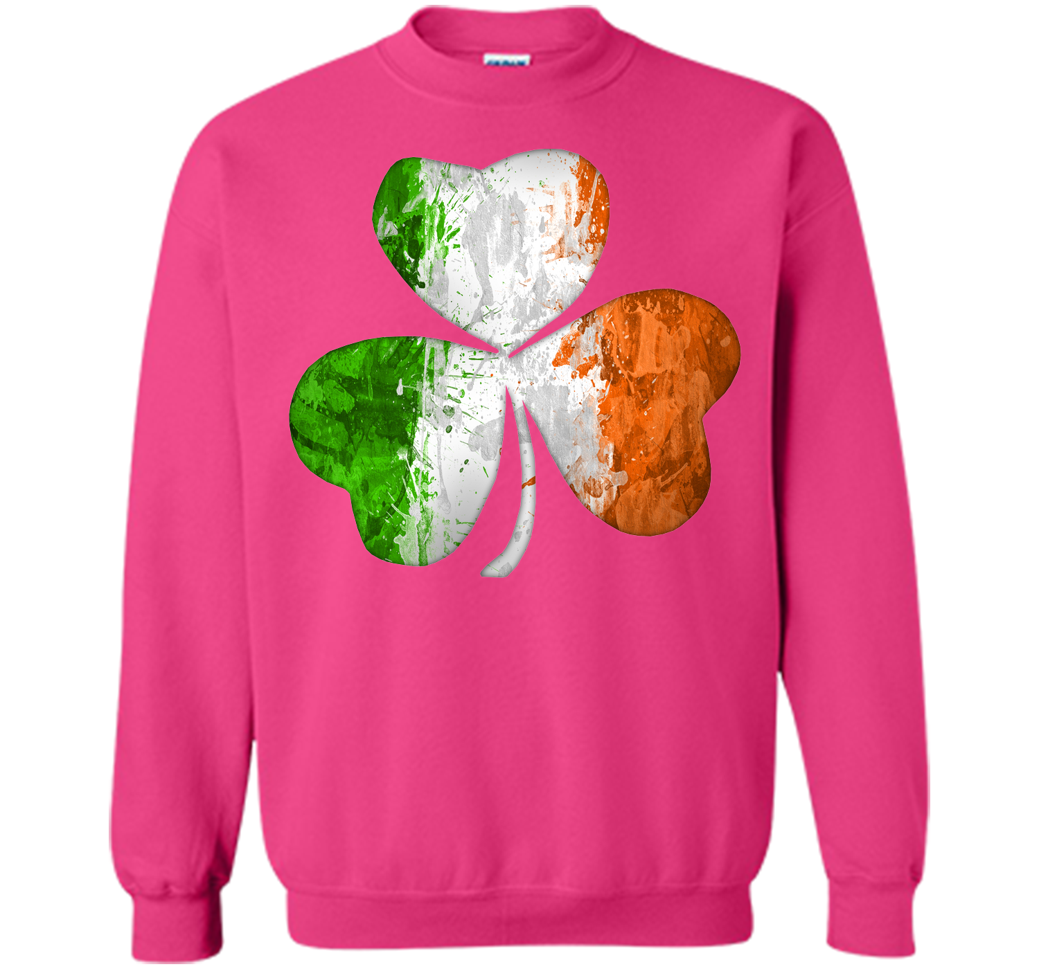 Irish shamrock grunge T Shirt