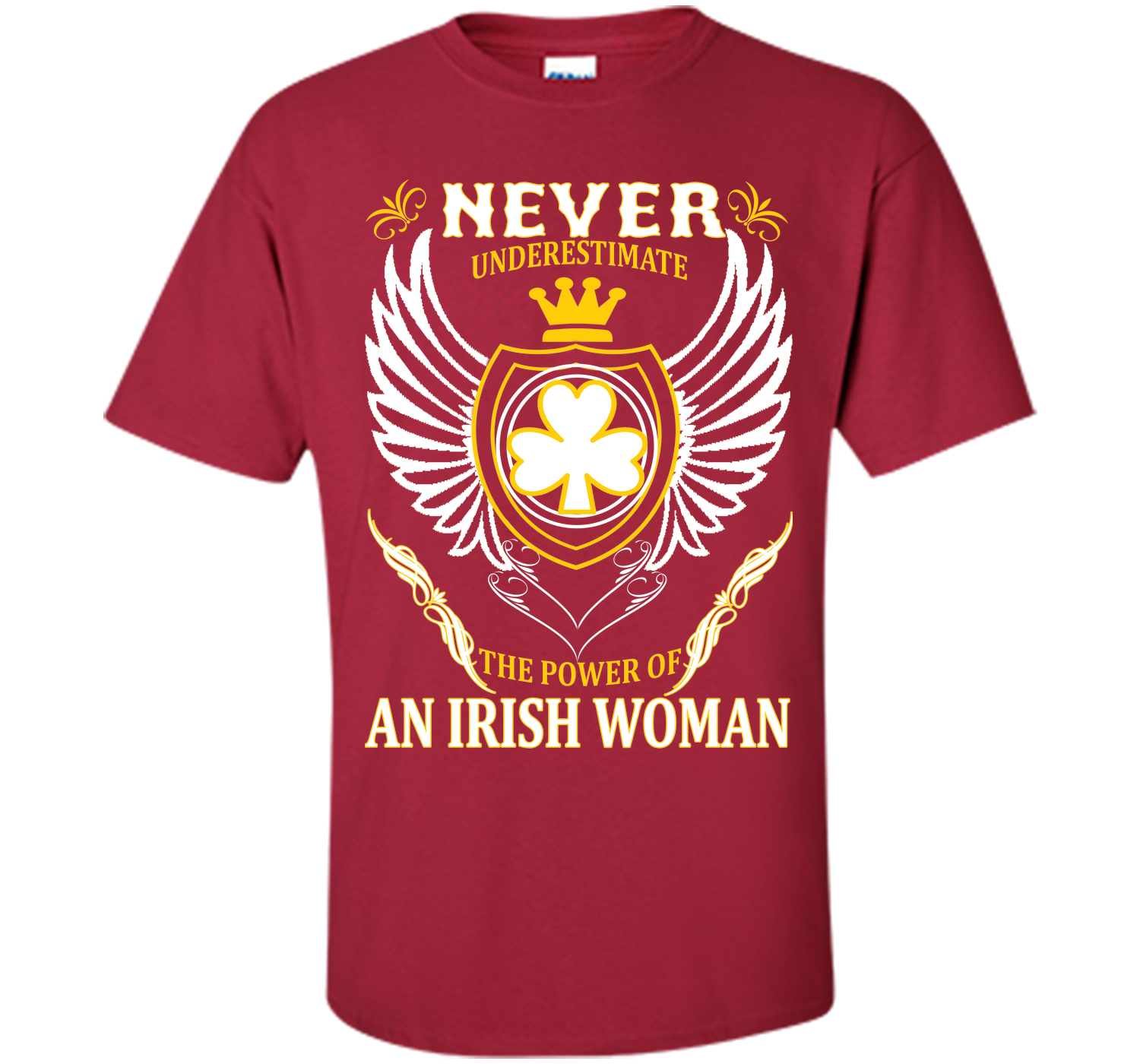Never underestimate the power of an irish woman st T Shirt