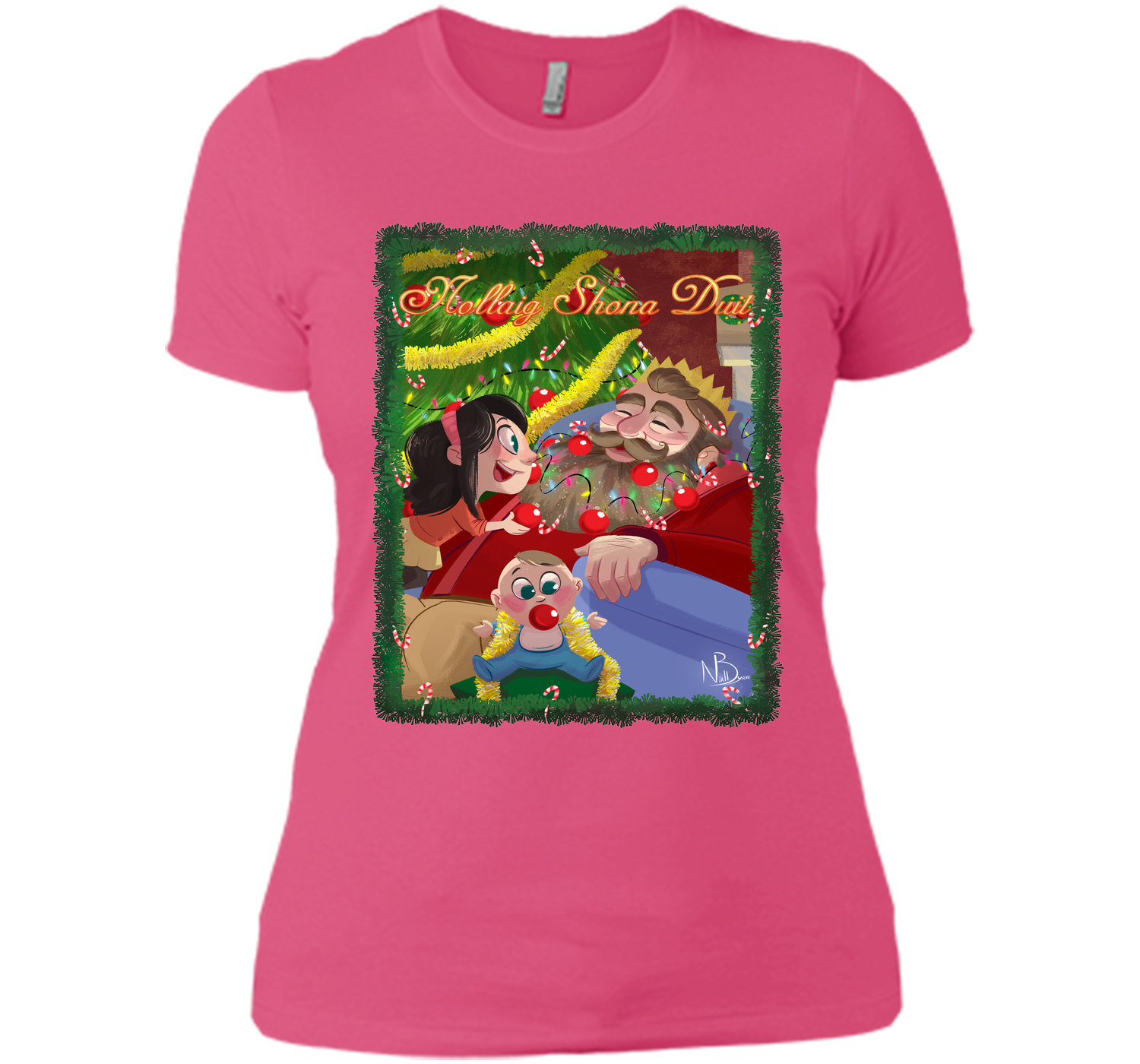 Nollaig beard T Shirt