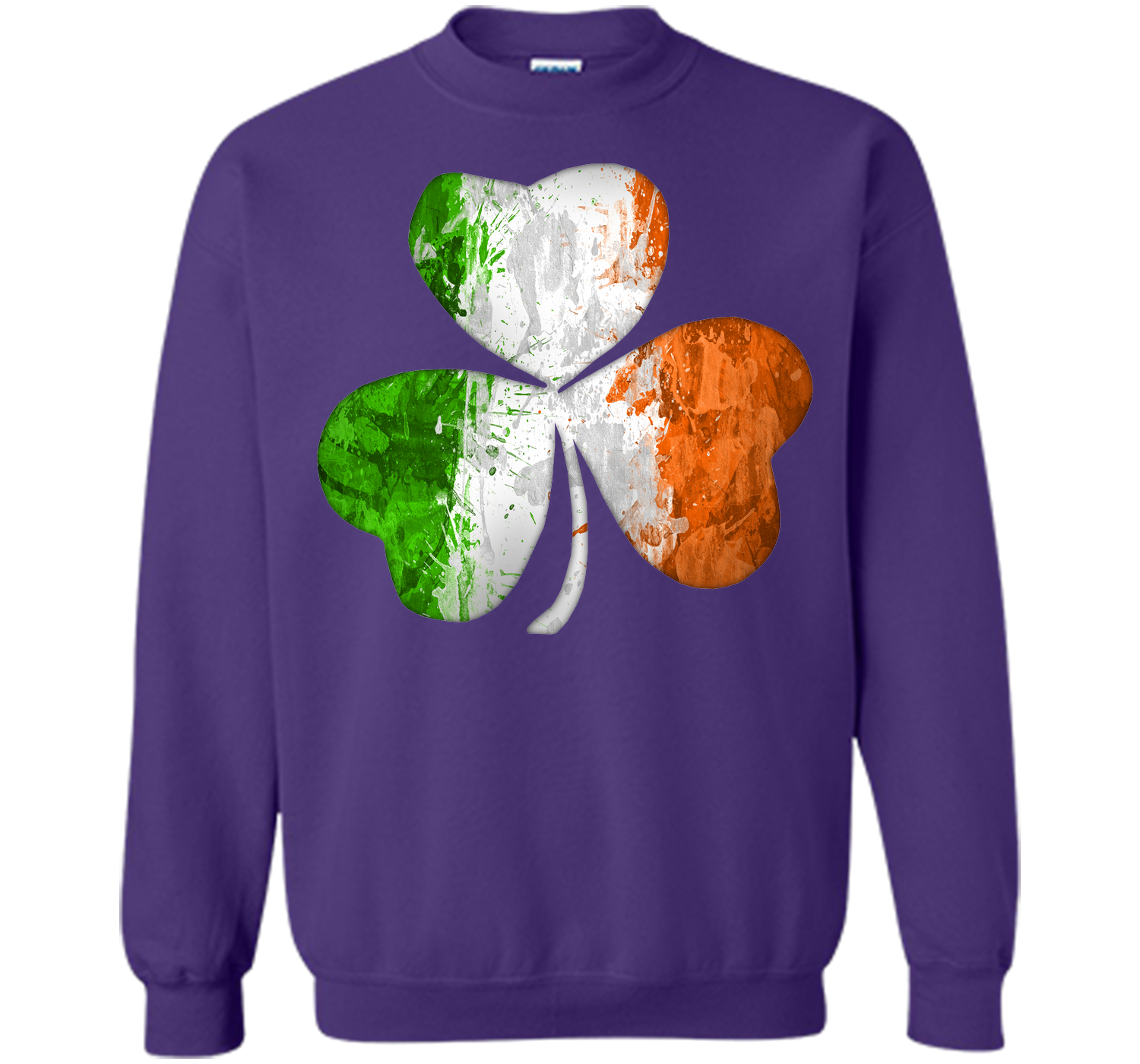 Irish shamrock grunge T Shirt
