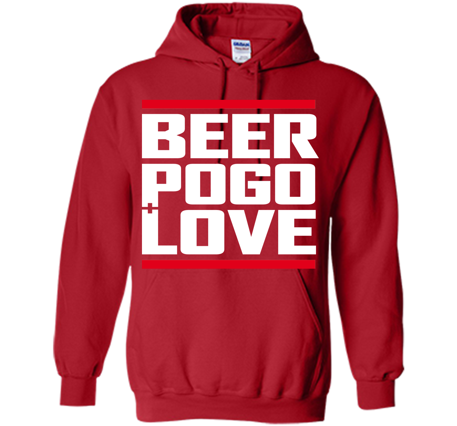 Beer pogo and love black T Shirt