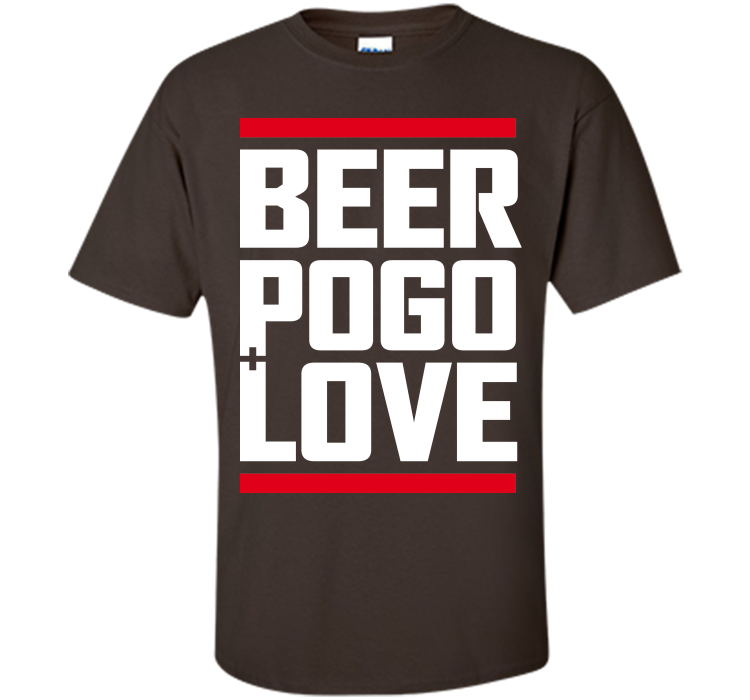 Beer pogo and love black T Shirt