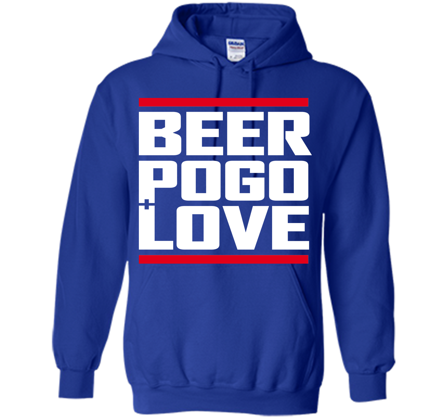Beer pogo and love black T Shirt