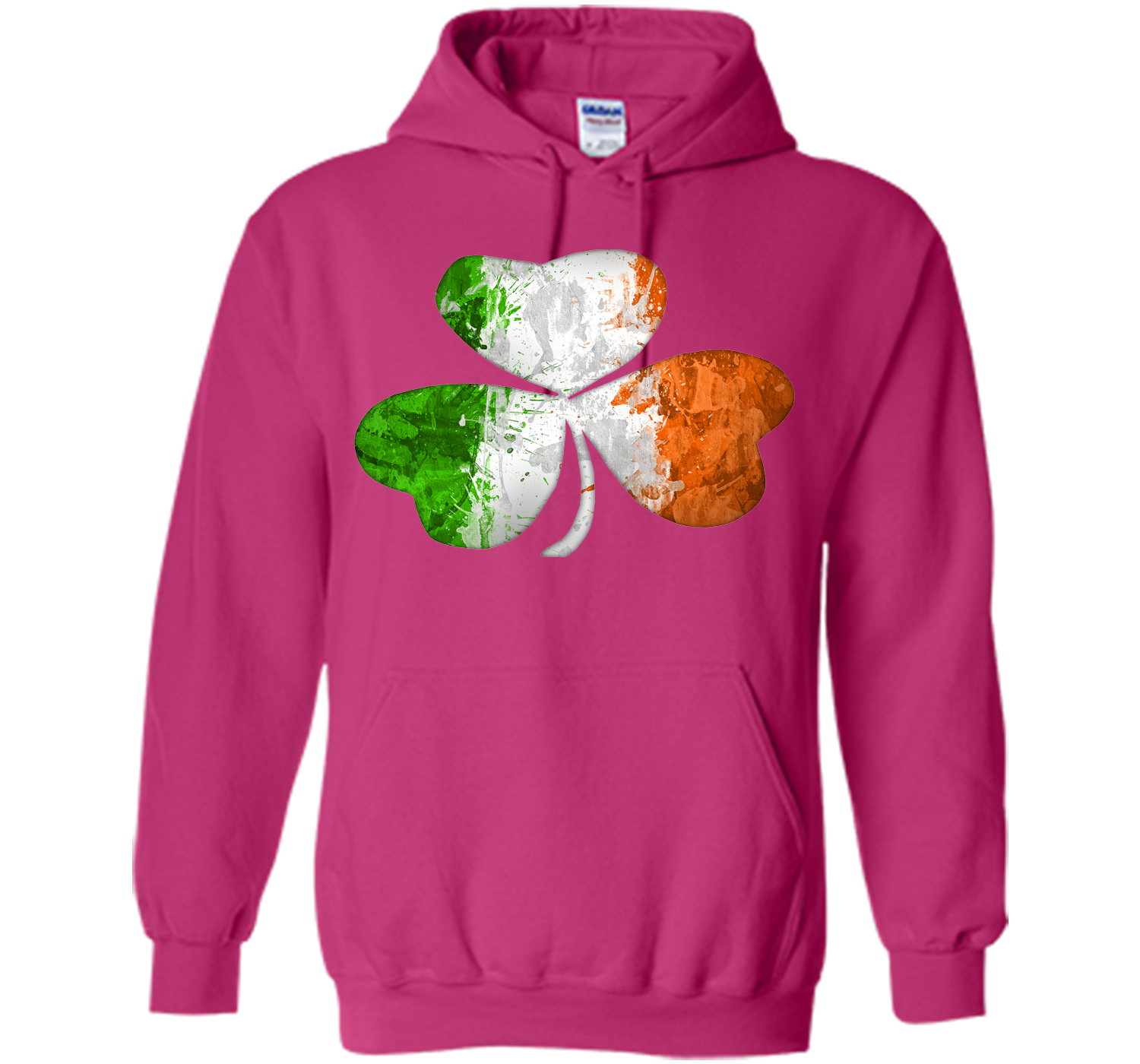 Irish shamrock grunge T Shirt