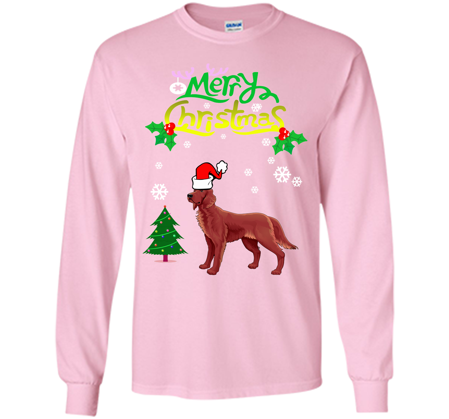 Merry christmas irish setter T Shirt