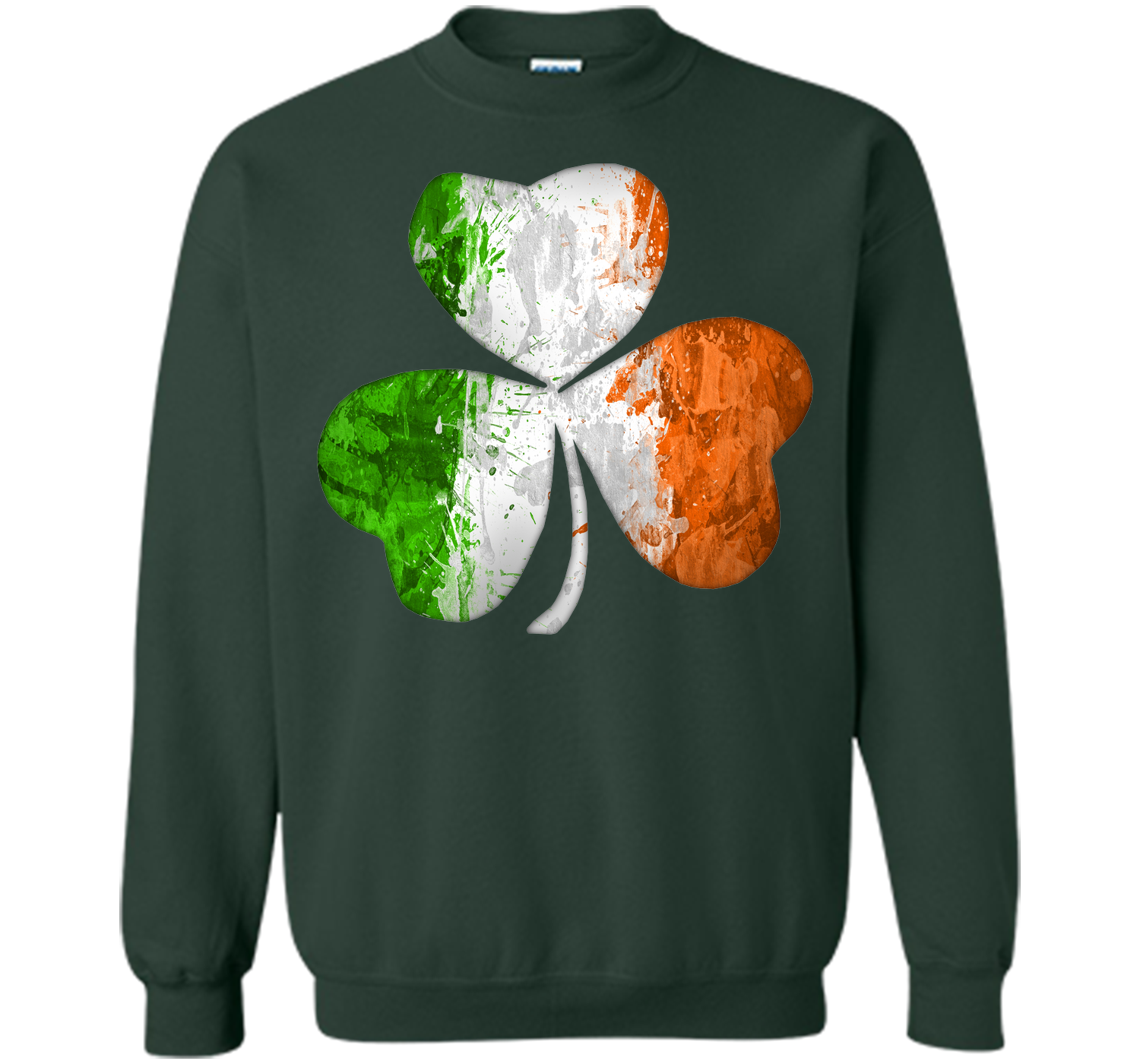 Irish shamrock grunge T Shirt