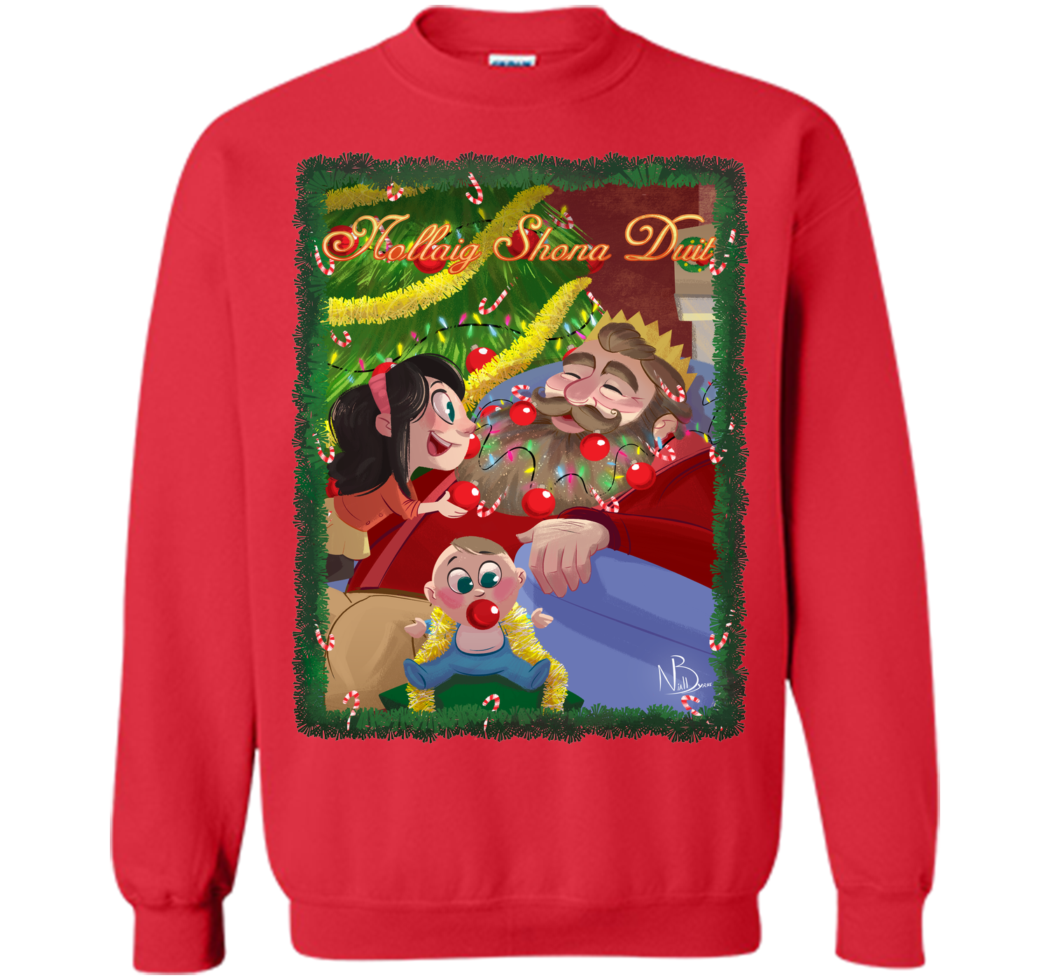 Nollaig beard T Shirt