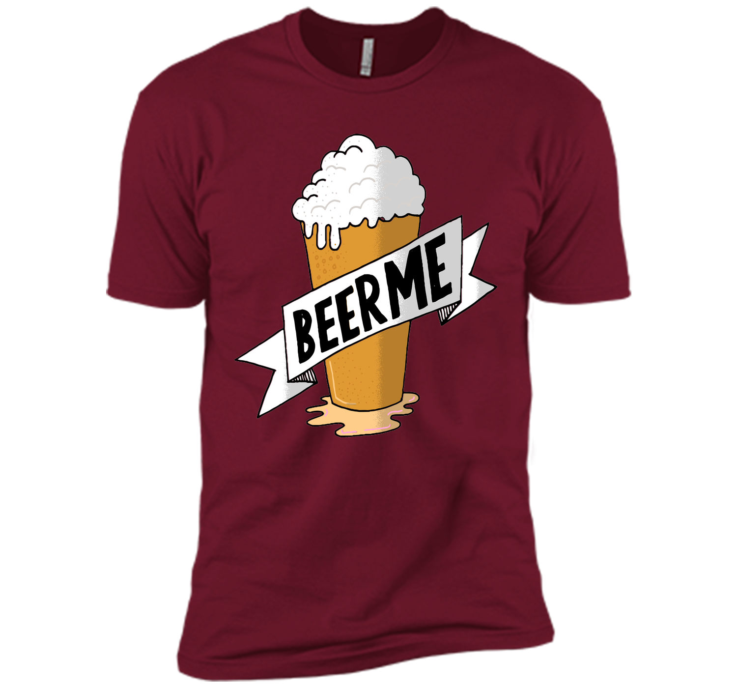Beer me drinking college bar party t shirt men wom T Shirt
