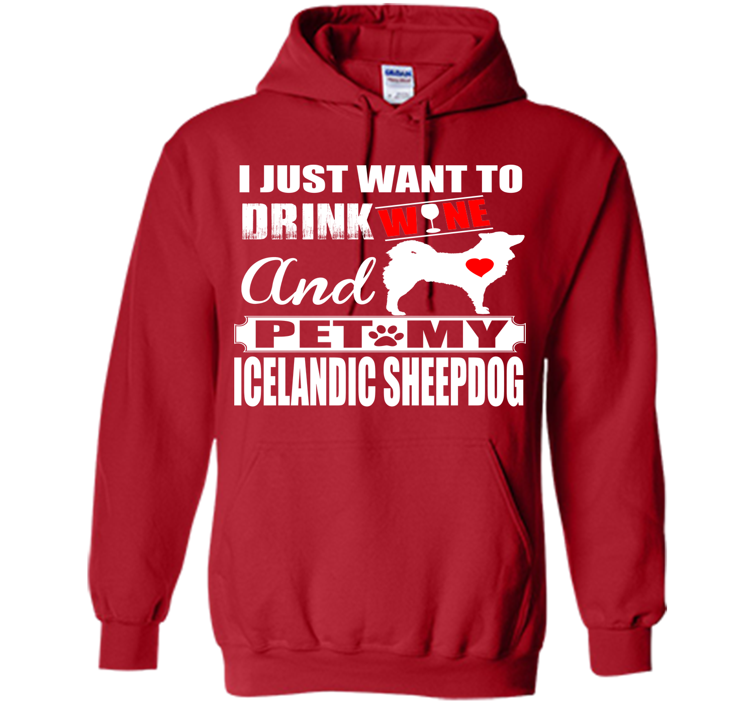I just want to drink wine and pet my icelandic she T Shirt