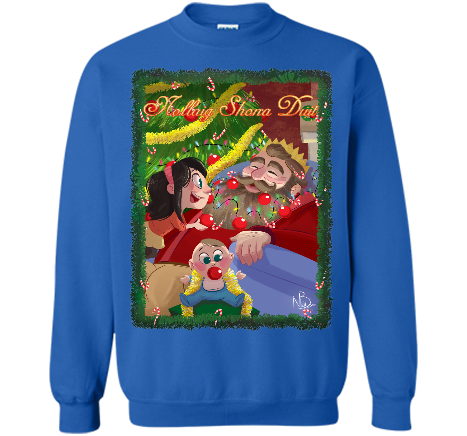 Nollaig beard T Shirt