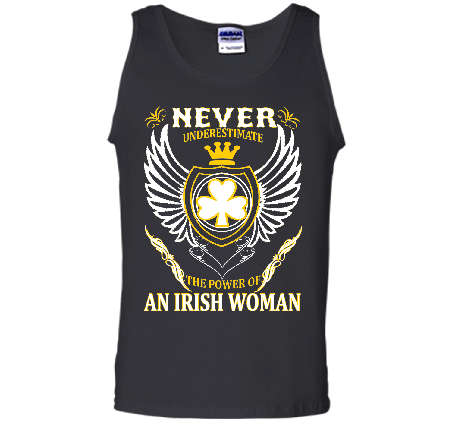 Never underestimate the power of an irish woman st T Shirt