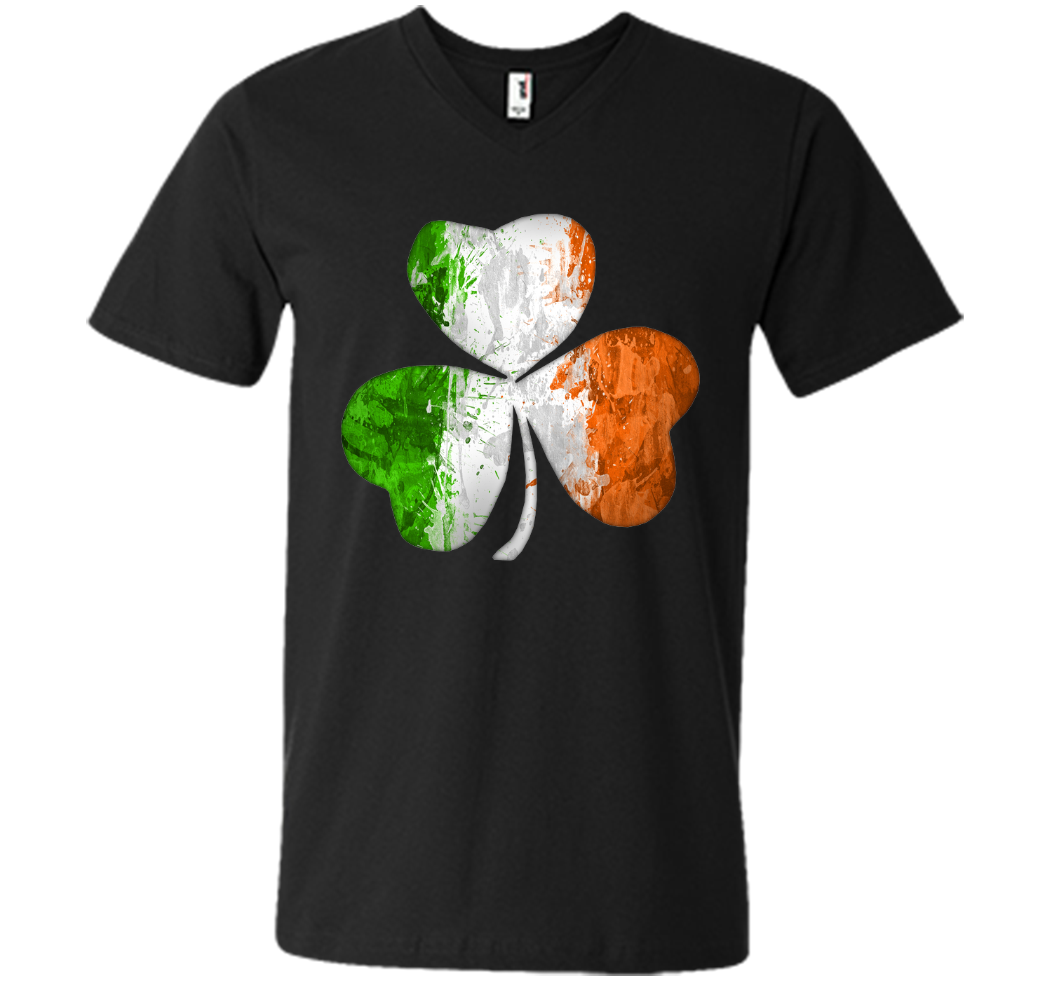 Irish shamrock grunge T Shirt