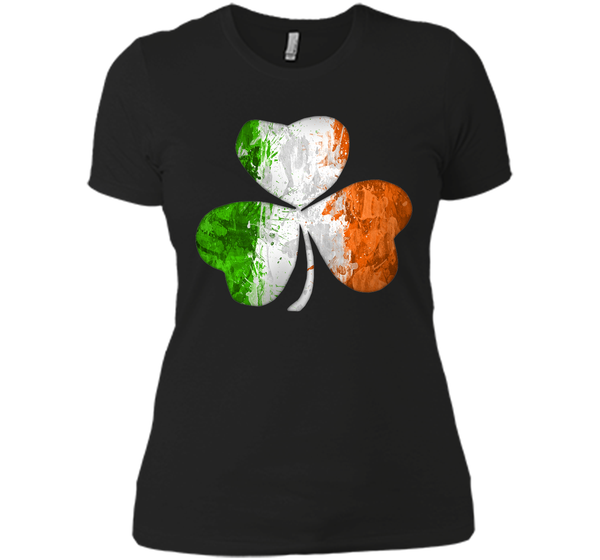 Irish shamrock grunge T Shirt