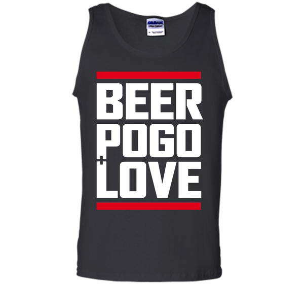 Beer pogo and love black T Shirt