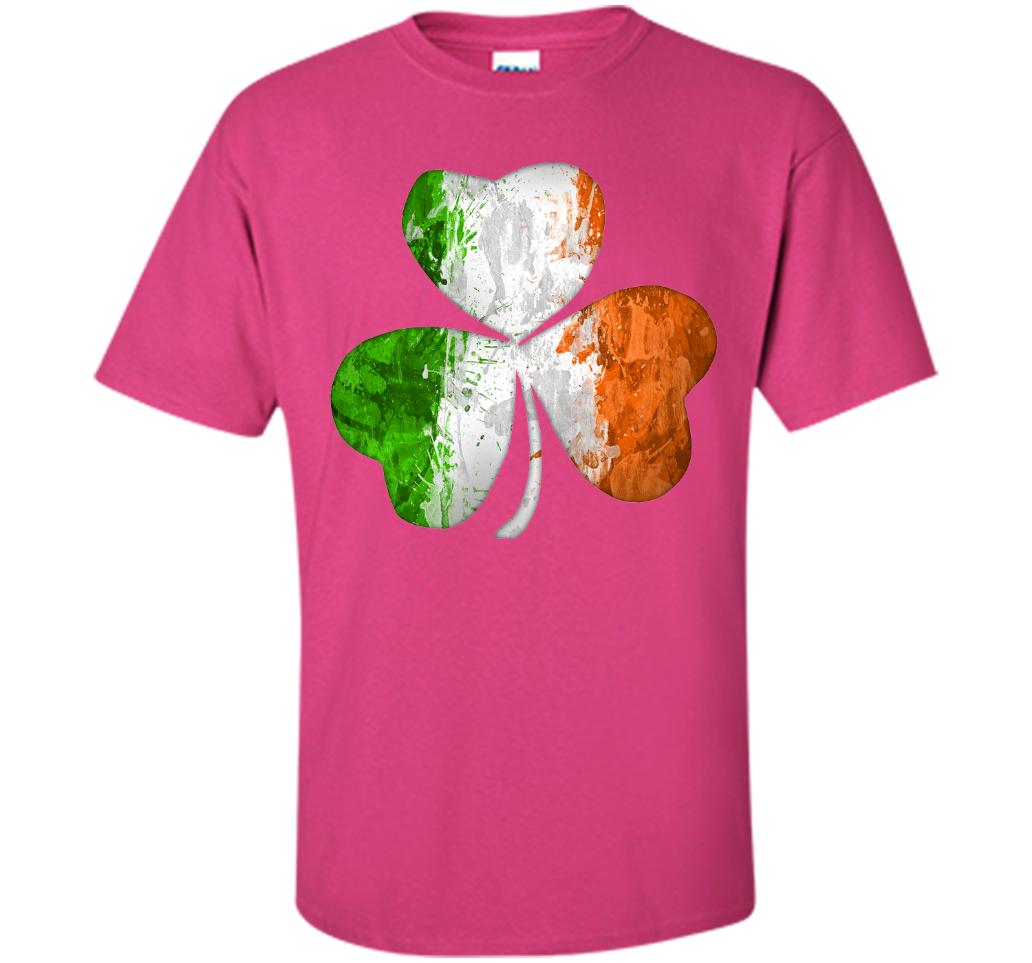 Irish shamrock grunge T Shirt