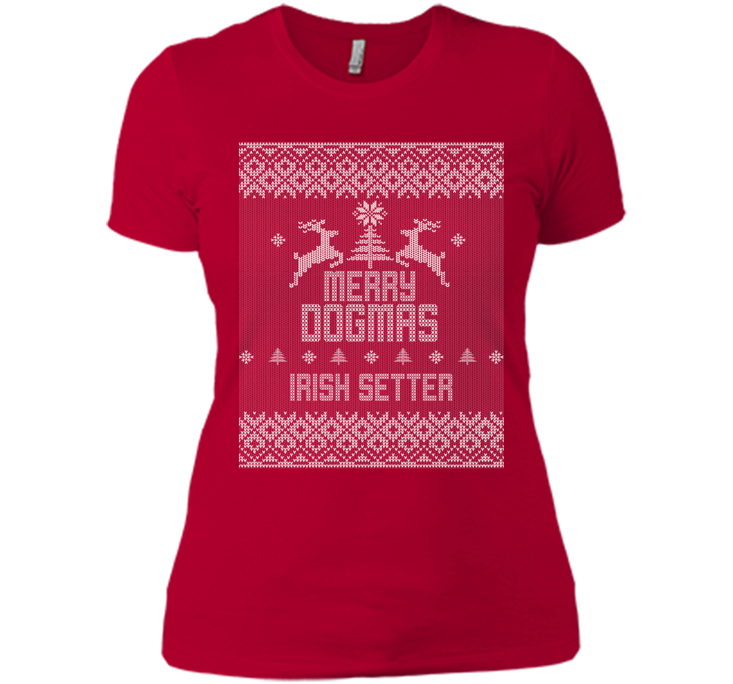 Merry dogmas irish setter T Shirt