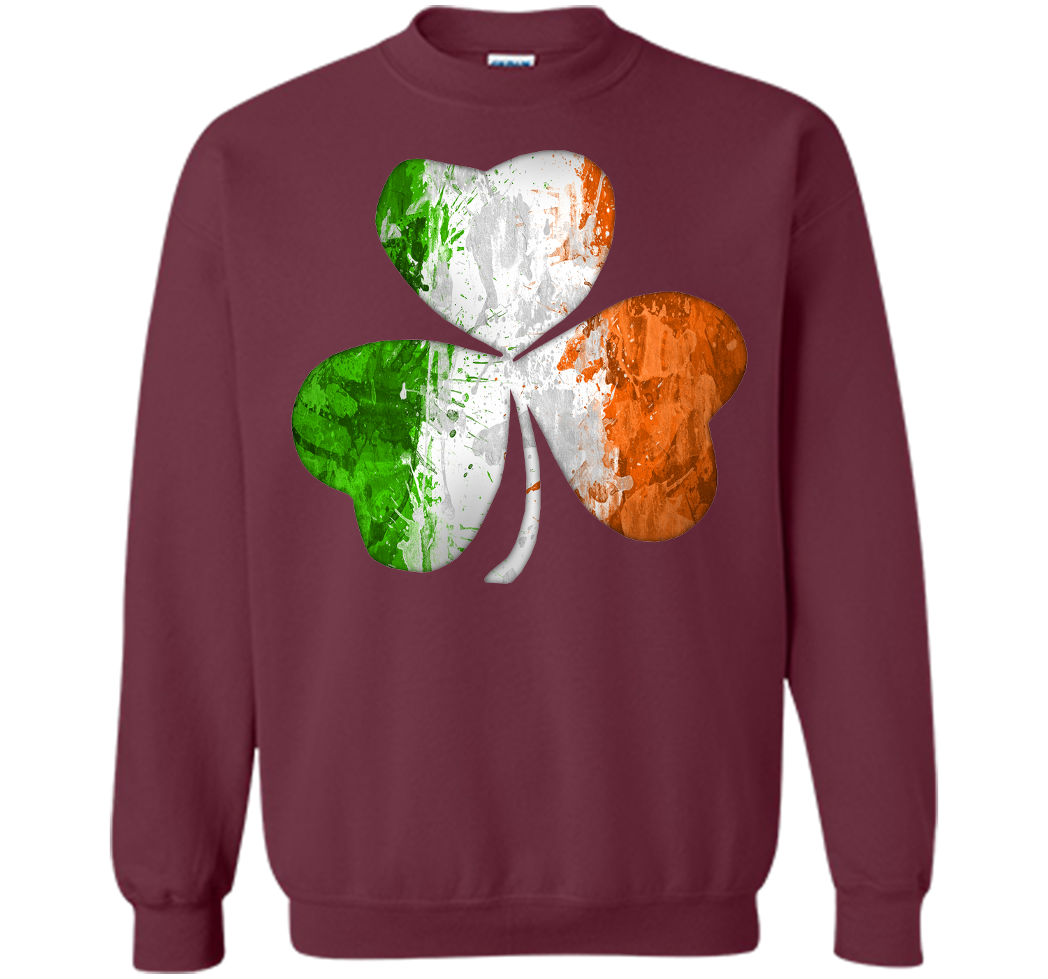 Irish shamrock grunge T Shirt