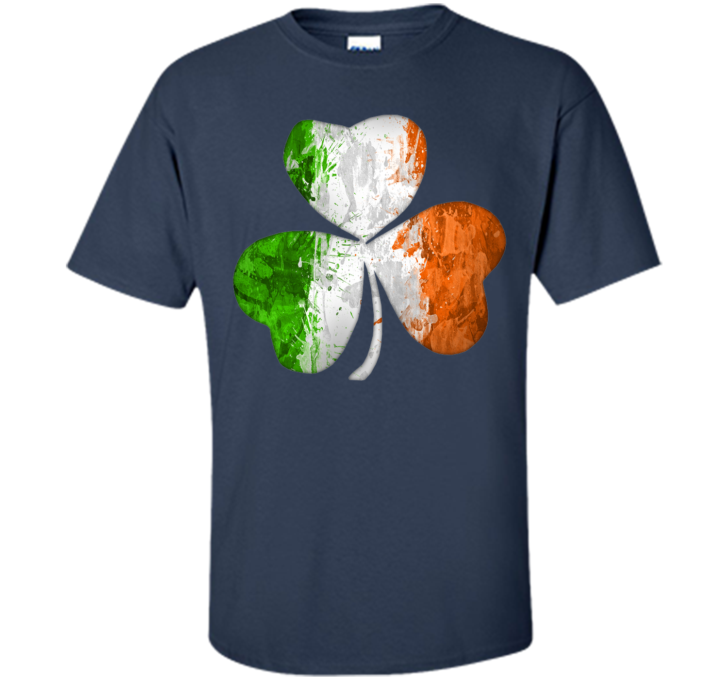 Irish shamrock grunge T Shirt