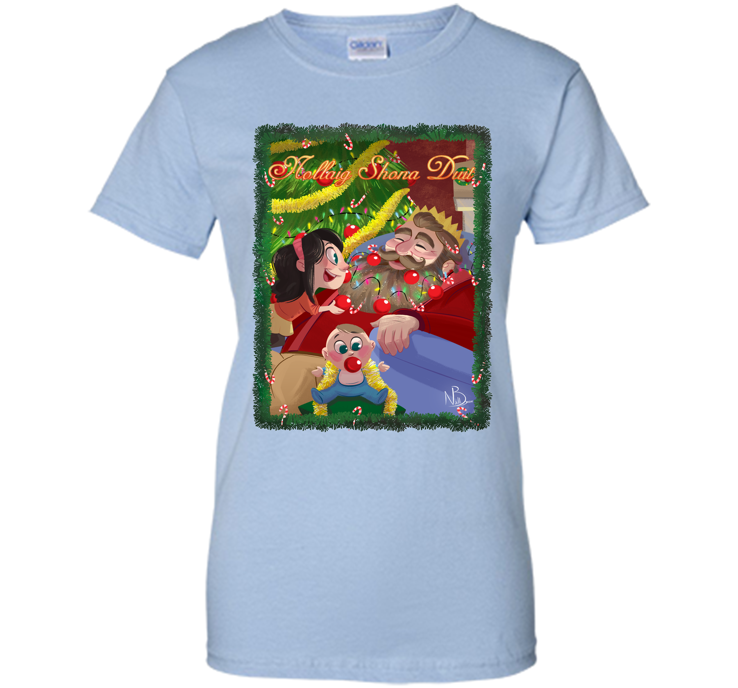 Nollaig beard T Shirt