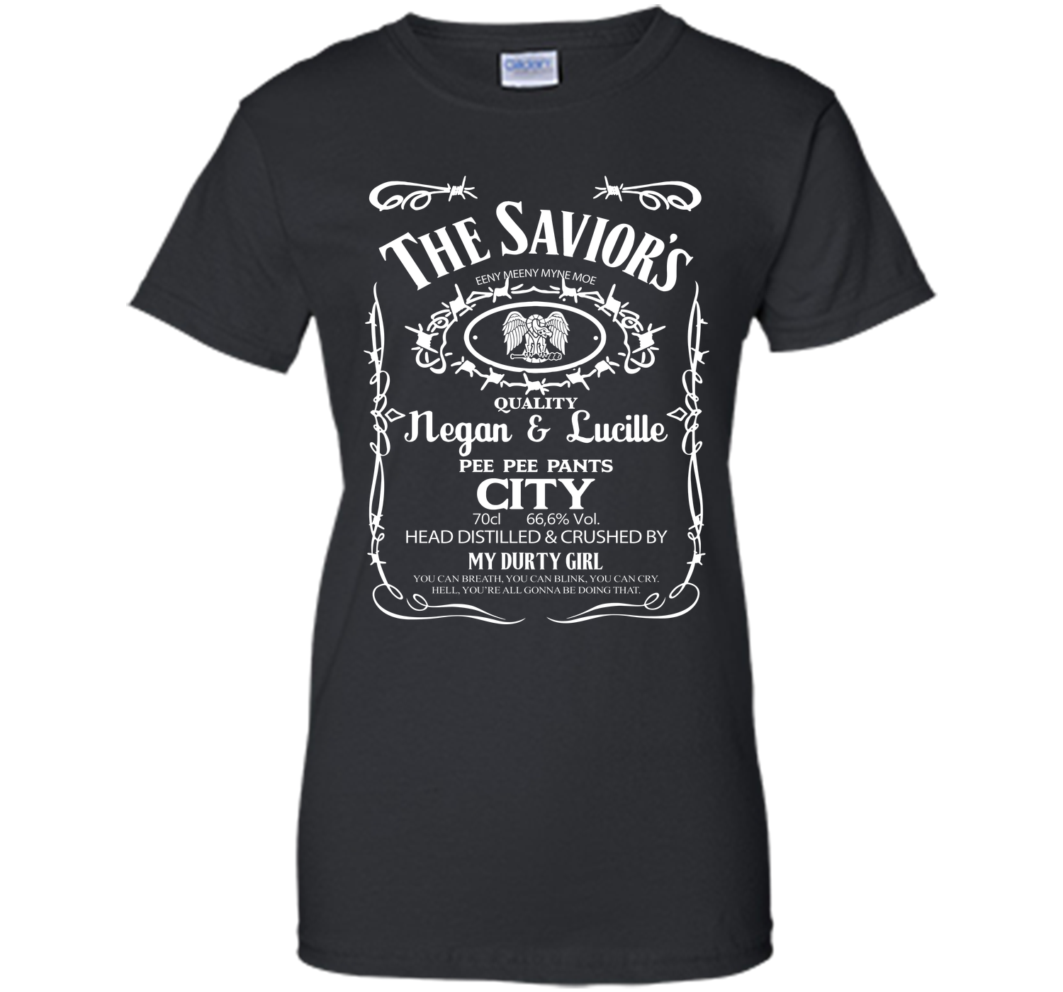 Negan jack daniels mashup T Shirt