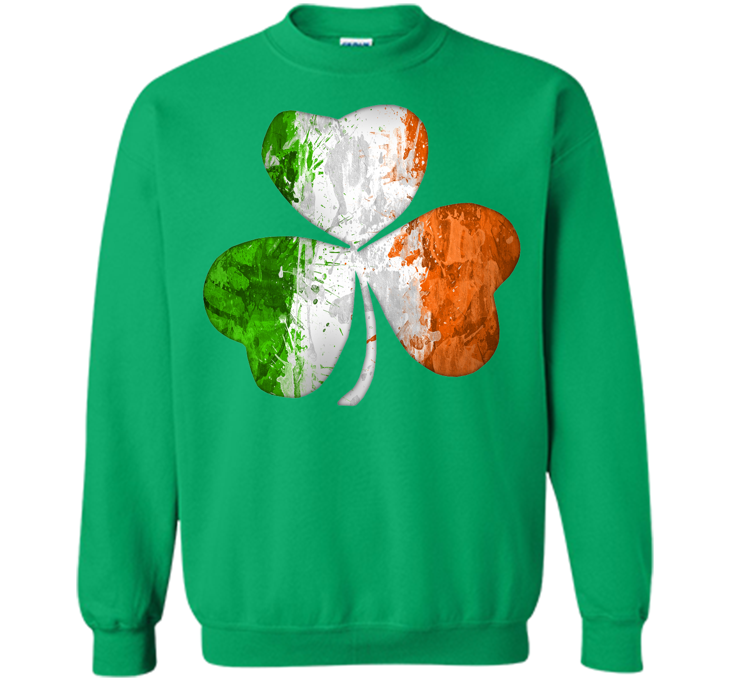 Irish shamrock grunge T Shirt