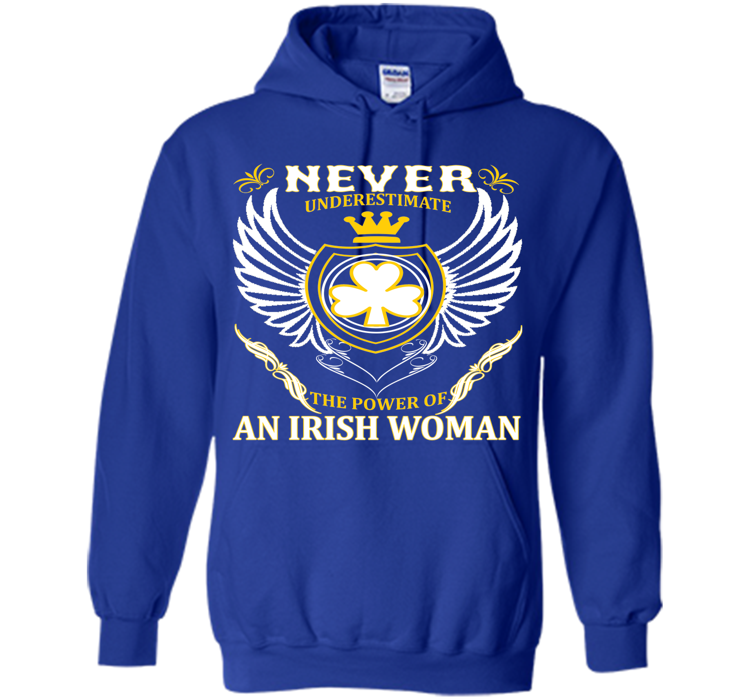 Never underestimate the power of an irish woman st T Shirt