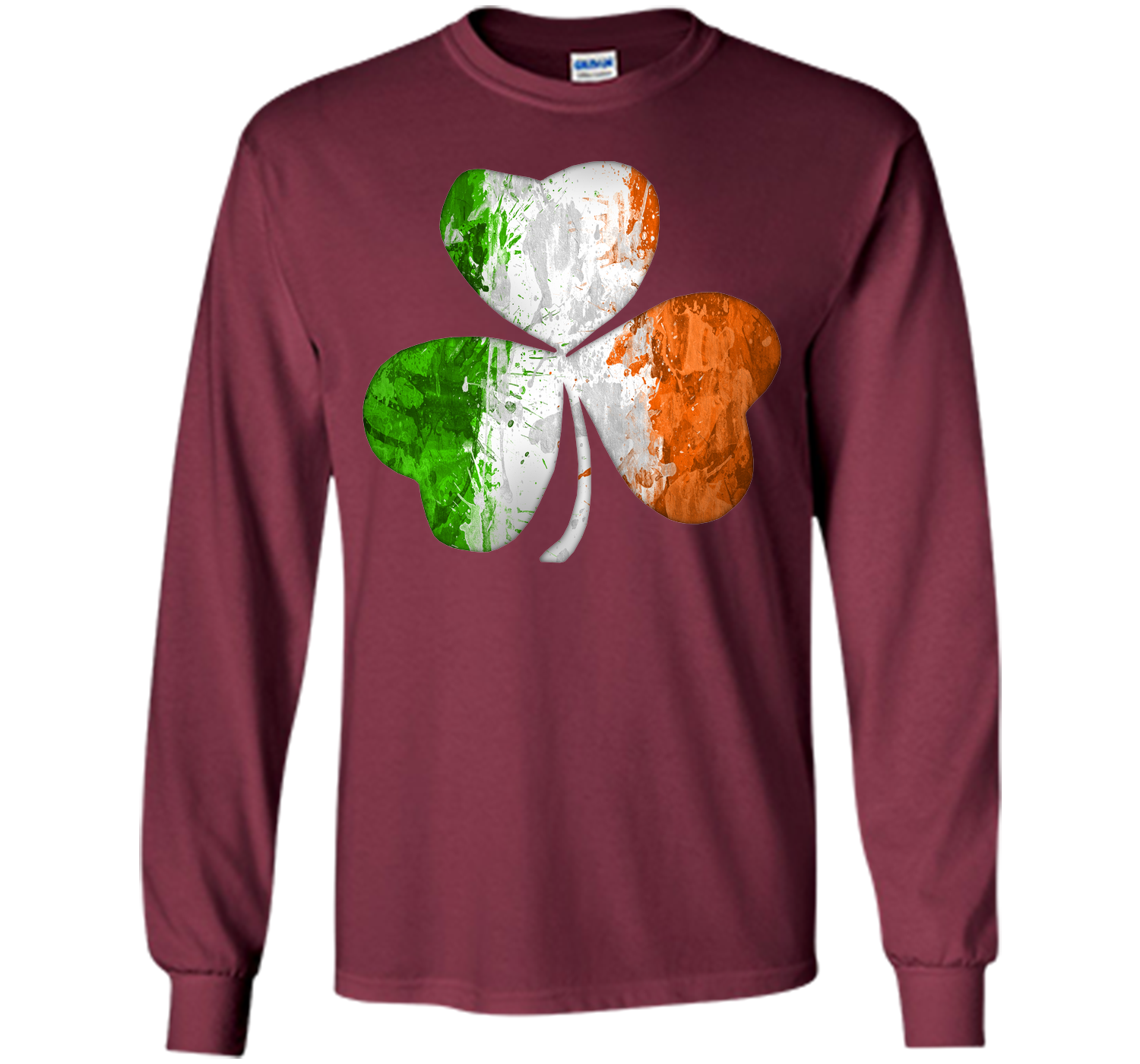 Irish shamrock grunge T Shirt