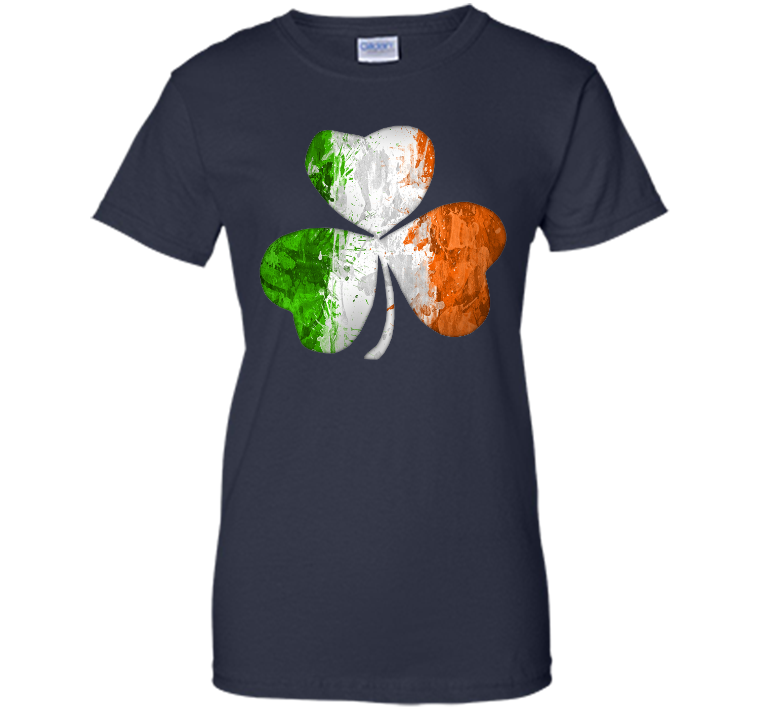 Irish shamrock grunge T Shirt
