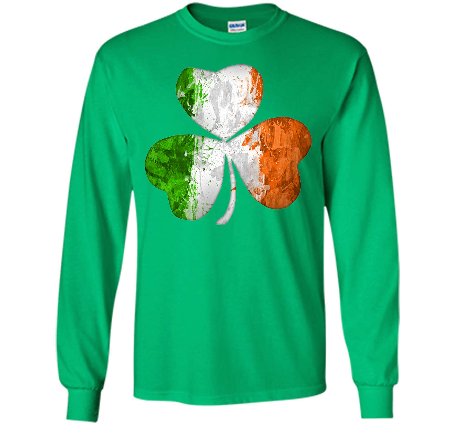 Irish shamrock grunge T Shirt
