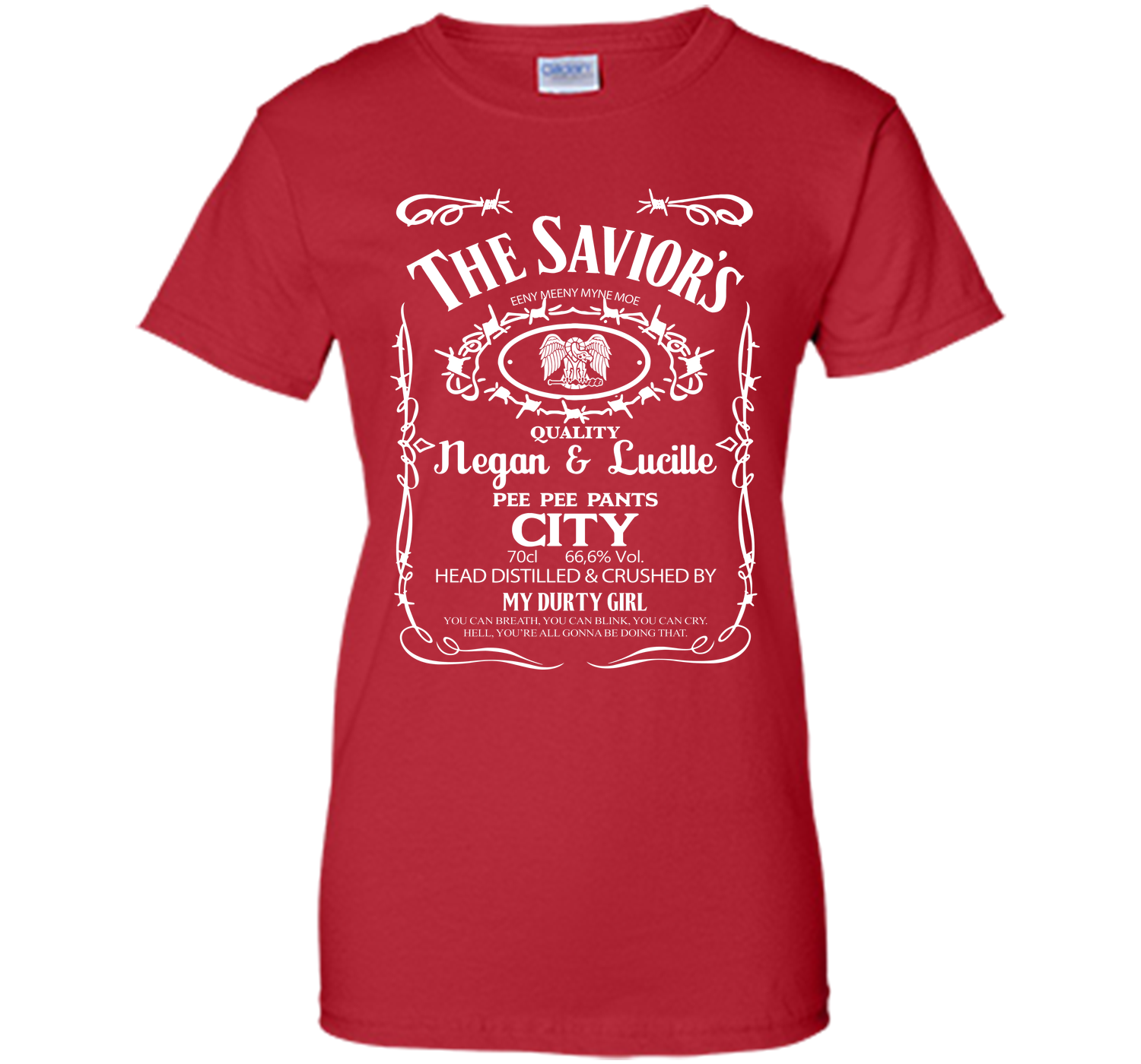 Negan jack daniels mashup T Shirt