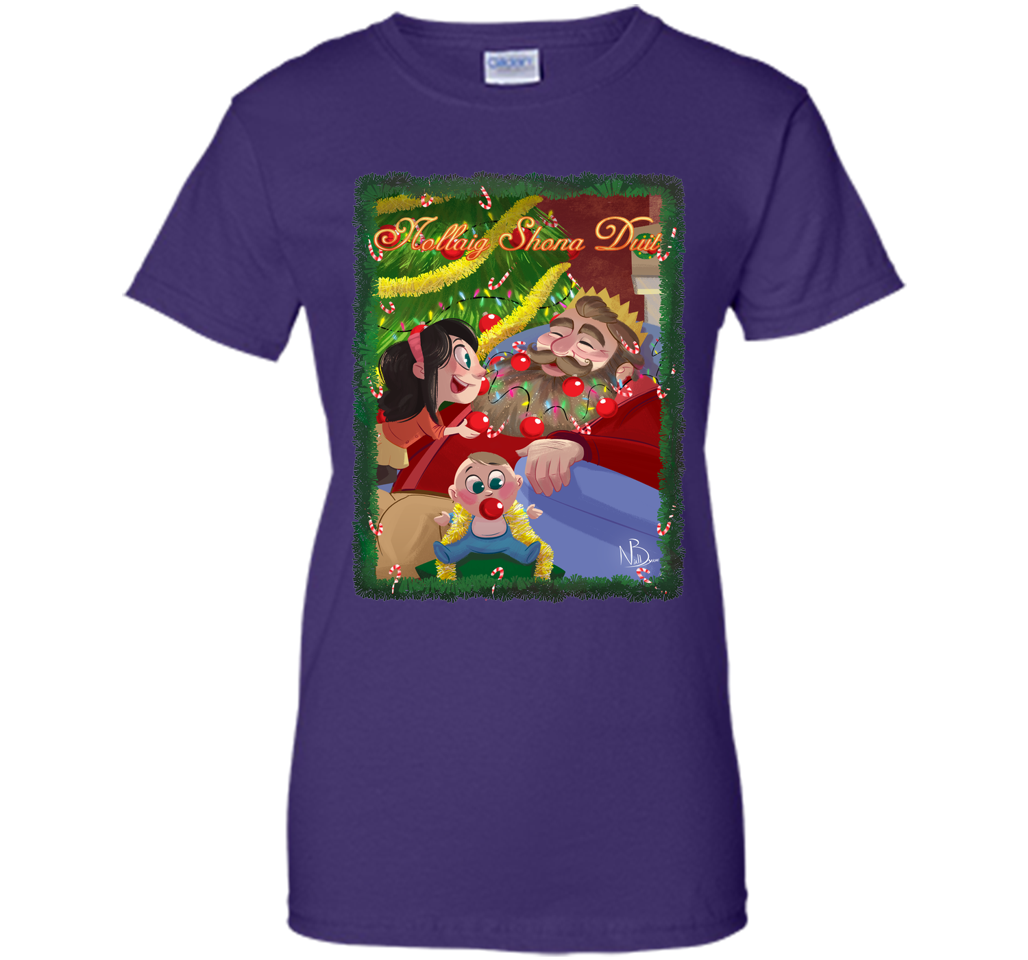 Nollaig beard T Shirt