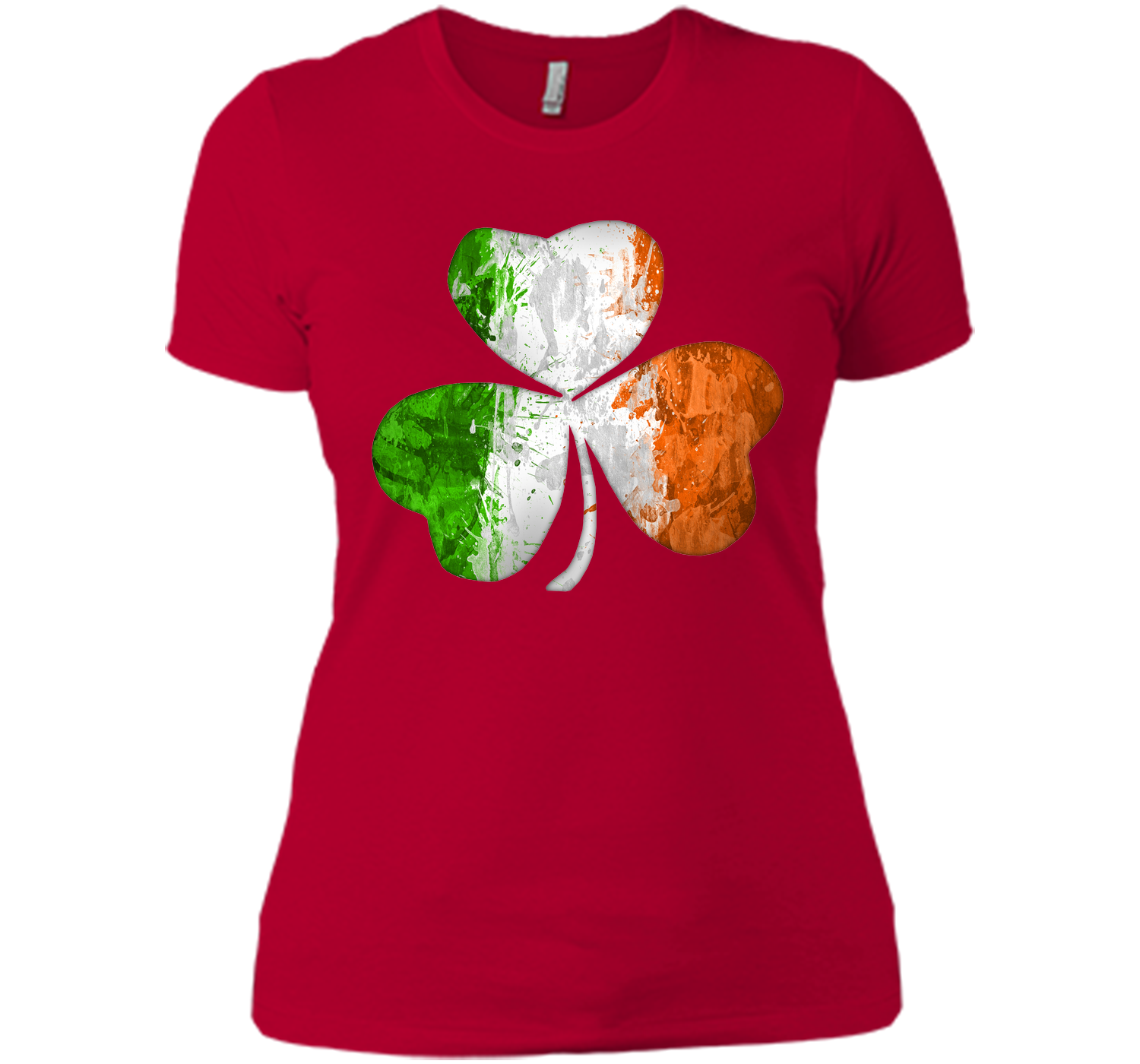 Irish shamrock grunge T Shirt