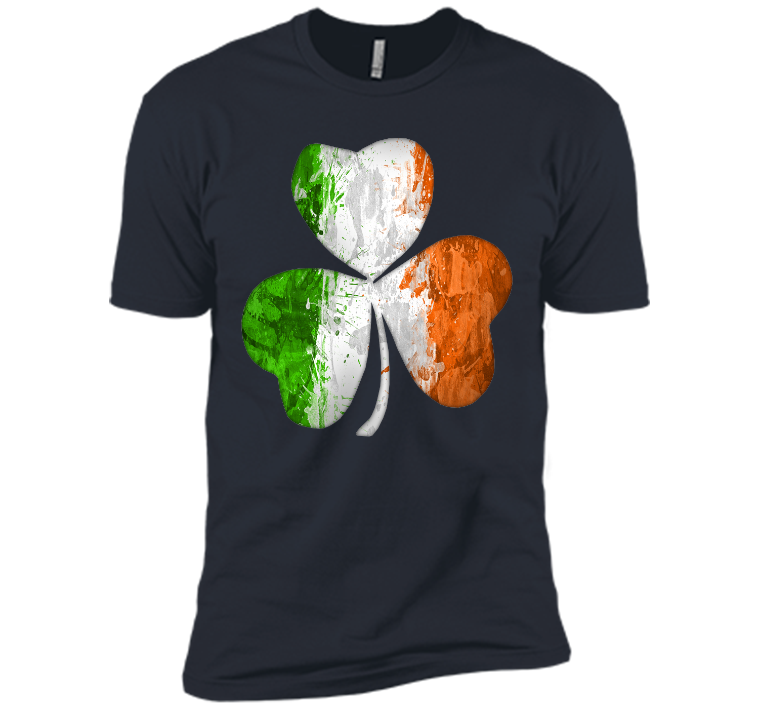 Irish shamrock grunge T Shirt