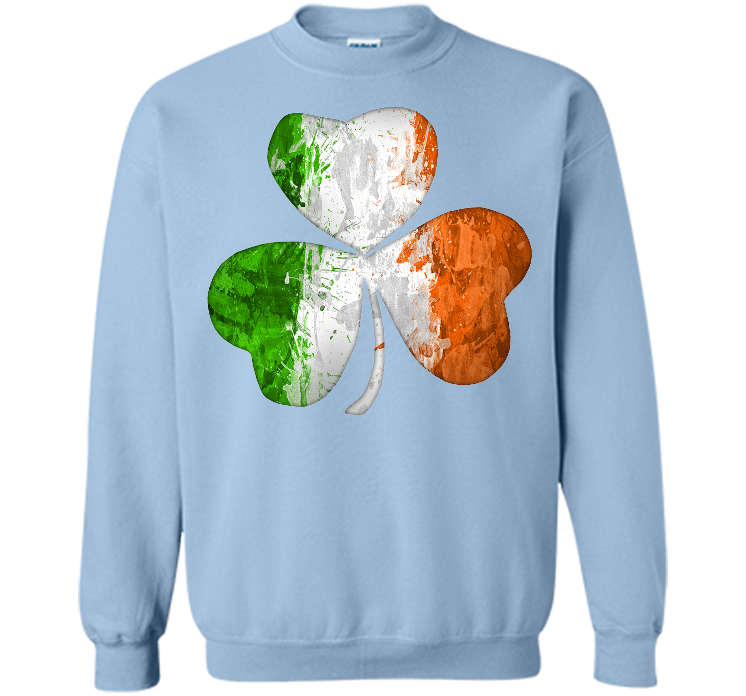 Irish shamrock grunge T Shirt