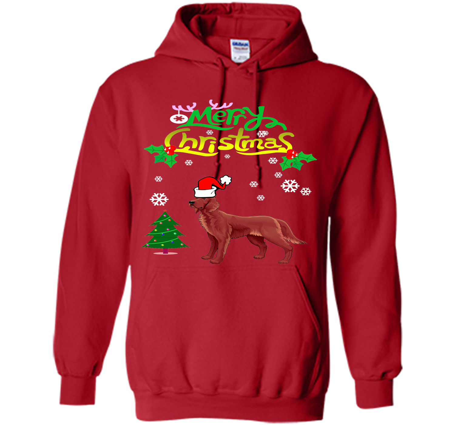 Merry christmas irish setter T Shirt