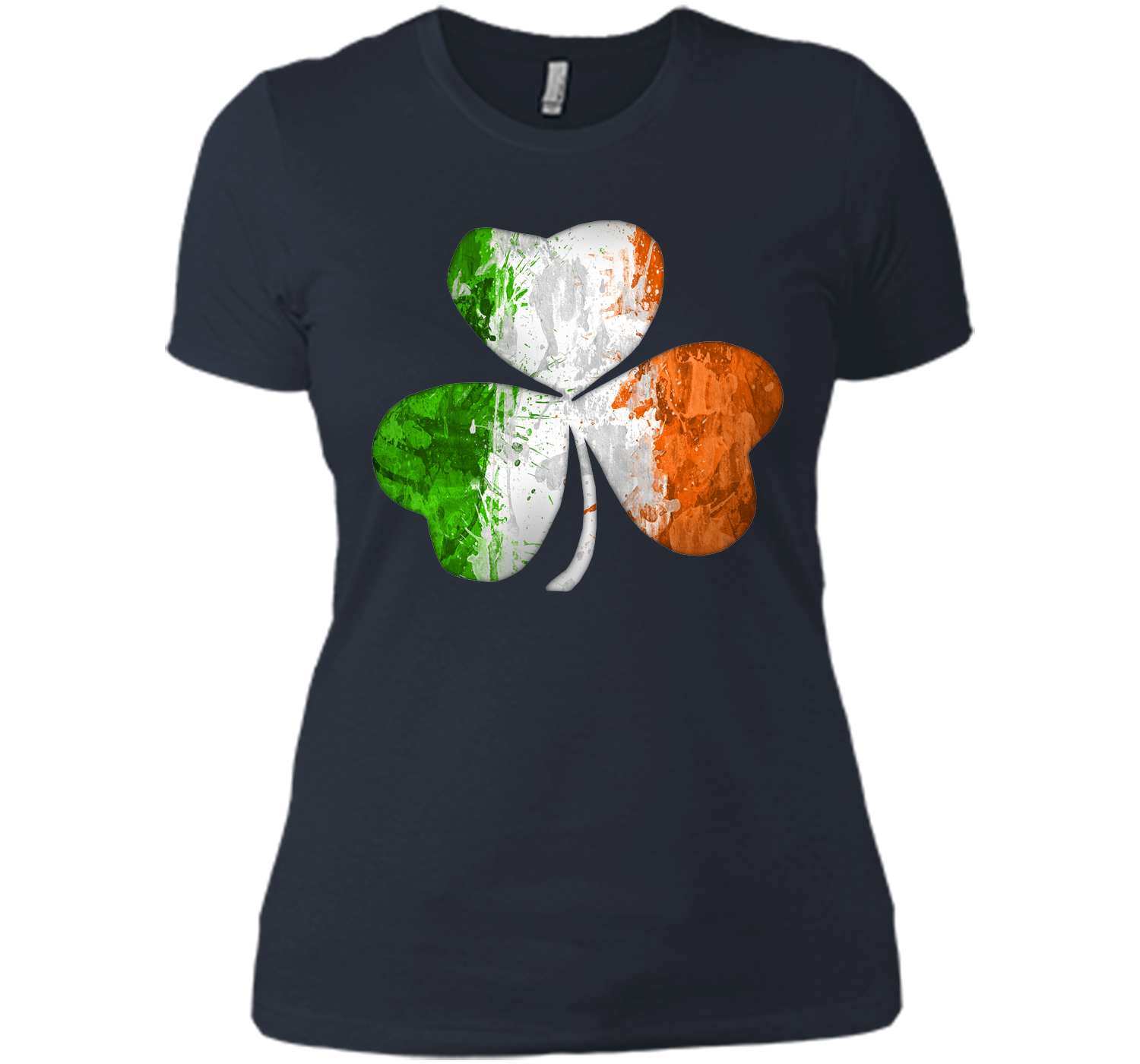 Irish shamrock grunge T Shirt