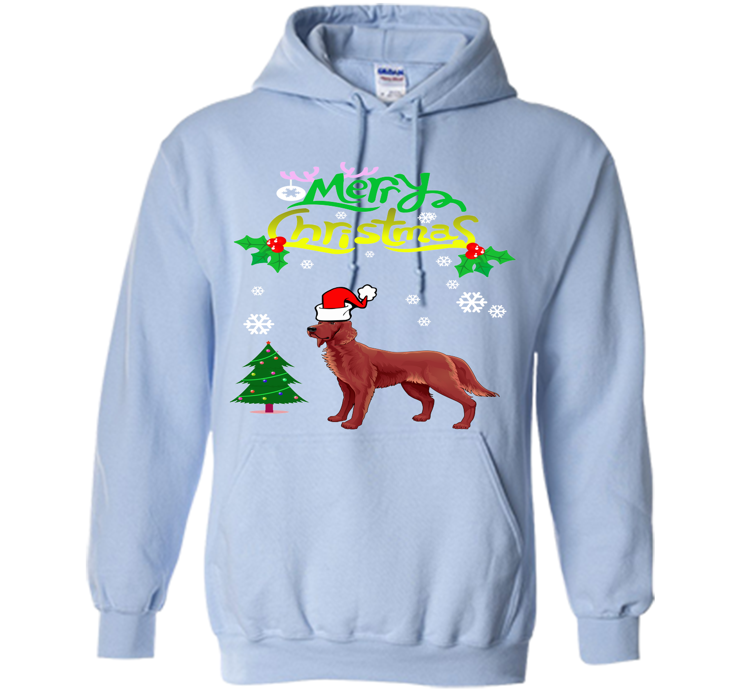 Merry christmas irish setter T Shirt