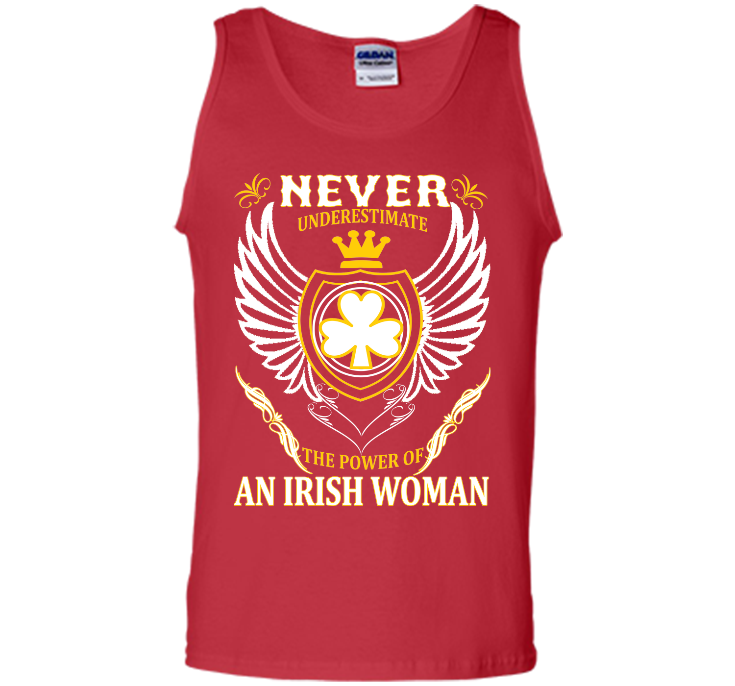 Never underestimate the power of an irish woman st T Shirt