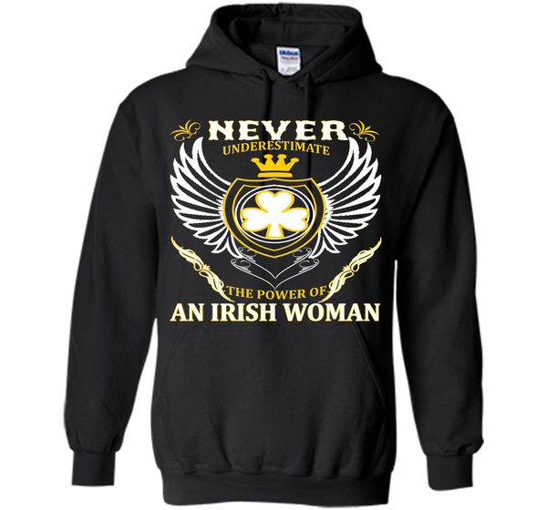 Never underestimate the power of an irish woman st T Shirt