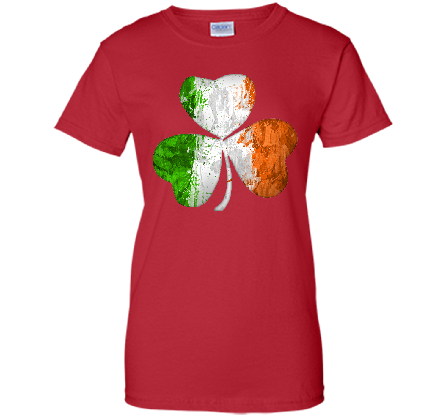 Irish shamrock grunge T Shirt